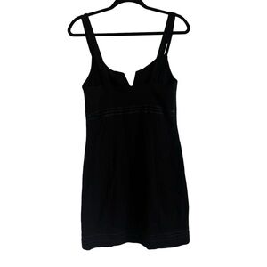 Free People Simply Be Black Body-con Slip Sleeveless Dress size L
